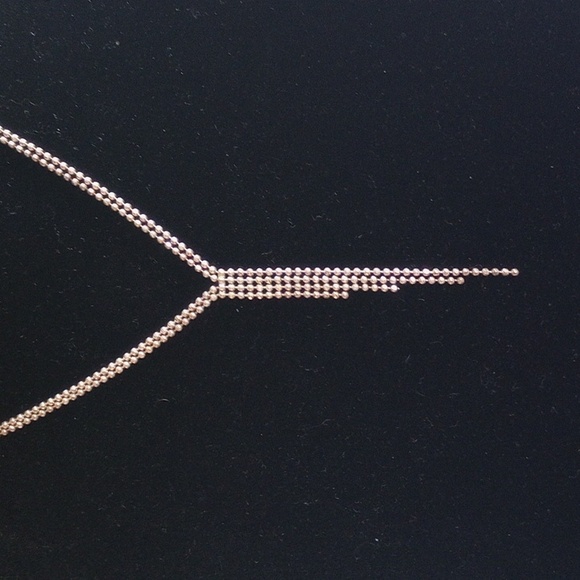 VINTAGE STERLING SILVER NECKLACE 18" LONG 925 ITALY - Picture 1 of 5